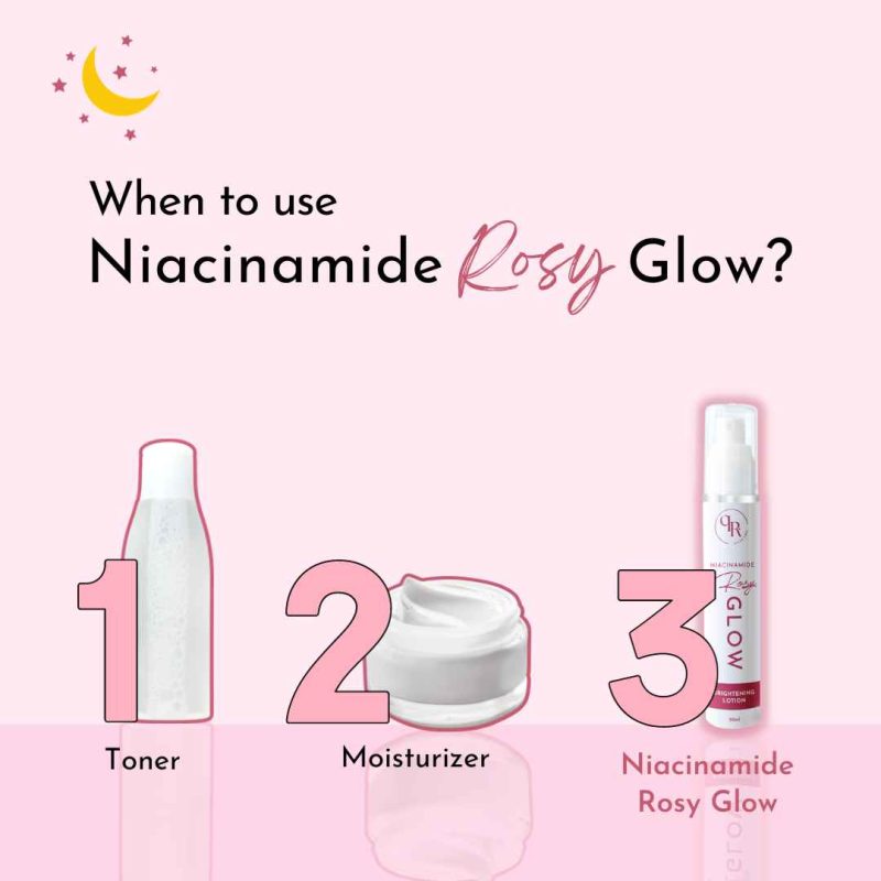 qR Cosmetic Niaciamide Rosy Glow 50ml